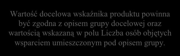 dotyczy rozwijanej(limit Jeśli organizujesz kilka kursów, zaproponuj własne znaków dla wskaźniki pola rezultatu i produktu dla każdego z nich. (poza ogólnym limitem dla projektu) -300 znaków) 2 1.