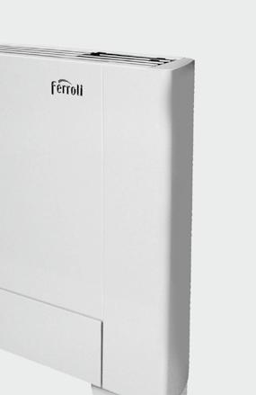 paleta dedykowanych akcesoriów JOLLY PLUS 2 VN (do zabudowy) CHARAKTERYSTYKA Przyścienne klimakonwektory do grzania i chłodzenia z silnikiem bezszczotkowym Moc grzewcza dostępna w zakresie od 1,89 kw