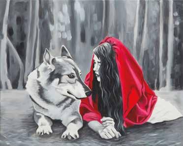 19 MISIA ŁUKASIEWICZ (ur. 1989) Letnie przeceny, 2016 r. olej/płótno, 90 x 110 cm sygnowany l.d.