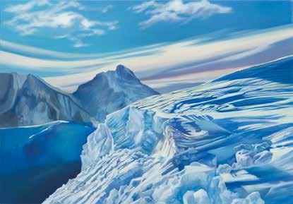 olej/płótno, 90 x 120 cm sygnowany i datowany na odwrociu: 'J.