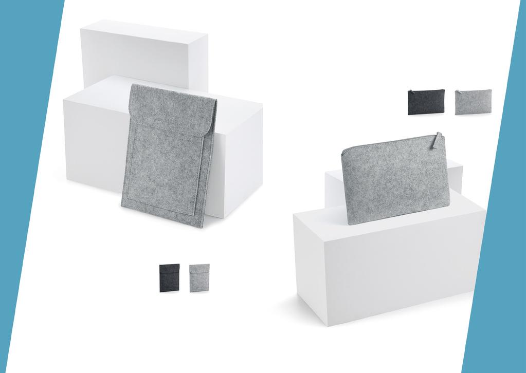 BG727 BG725 FILCOWE ETUI NA AKCESORIA 100% Filc Poliestrowy Produkt wielofunkcyjny Zapięcie na zamek w tym samym kolorze Wymiary: 23 x 14 cm Charcoal Melange Pojemność: 1 L Melange FILCOWE ETUI NA