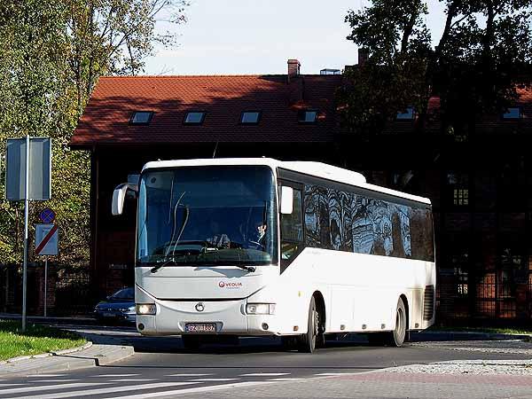 Z pętli do pętli tabor SOR i Irisbus na testach Jelcze idą pod młotek W październiku do toruńskiej Veolii przybyły dwa autobusy testowe.