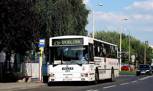 Drugim testowanym pojazdem był Irisbus Crossway ze słupskiej Kapeny. Jest to również 12 metrowy autobus lokalny, posiadający drzwi w układzie 1-1-0.
