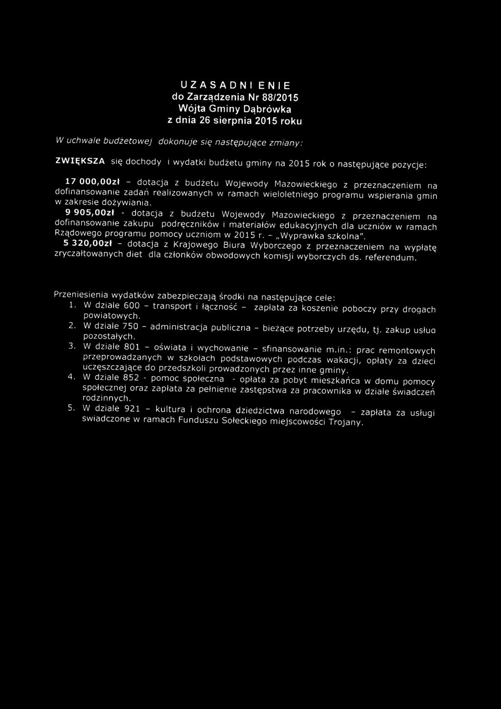 zakresie dożywiania.