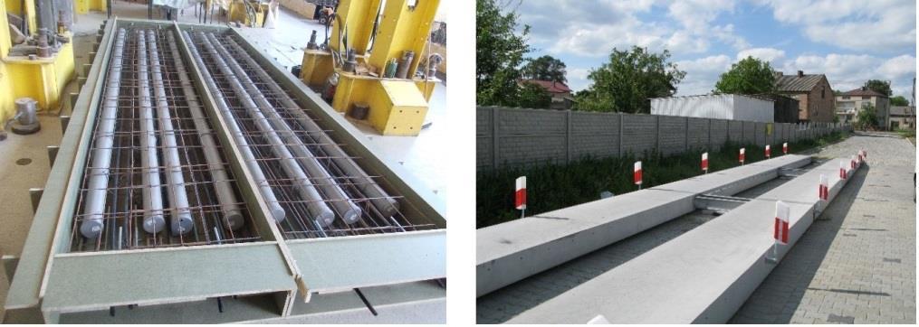 Projektowanie konstrukcji sprężonych zarysowanych jest szczególnie korzystne w przypadku elementów, w których obciążenie użytkowe jest znacznie większe niż ich ciężar własny, gdyż rysy zamykają się