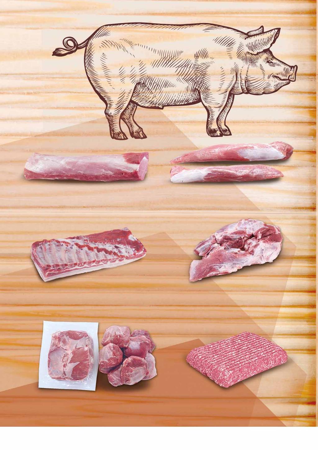 Wieprzowina SCHAB WIEPRZOWY BEZ KOŚCI EXTRA VACUUM 15.19 z VAT 15.95 POLĘDWICZKA WIEPRZOWA VACUUM/MAP 24.69 z VAT 25.