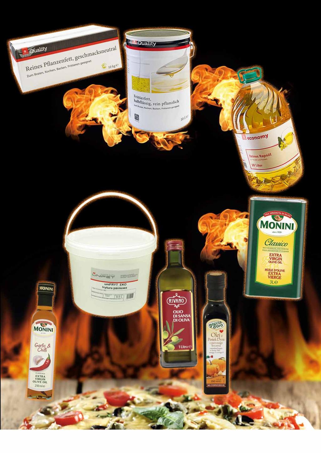 Tłuszcze OLEJ PALMOWY 10 KG 69188100 8264 51.67 z VAT 54.25 FRYTURA UNIFRYT EKO 9,5 L 18539551 1398 59.56 z VAT 62.54 FRYTURA PÓŁPŁYNNA 10 L 58873993 8271 63.60 z VAT 66.