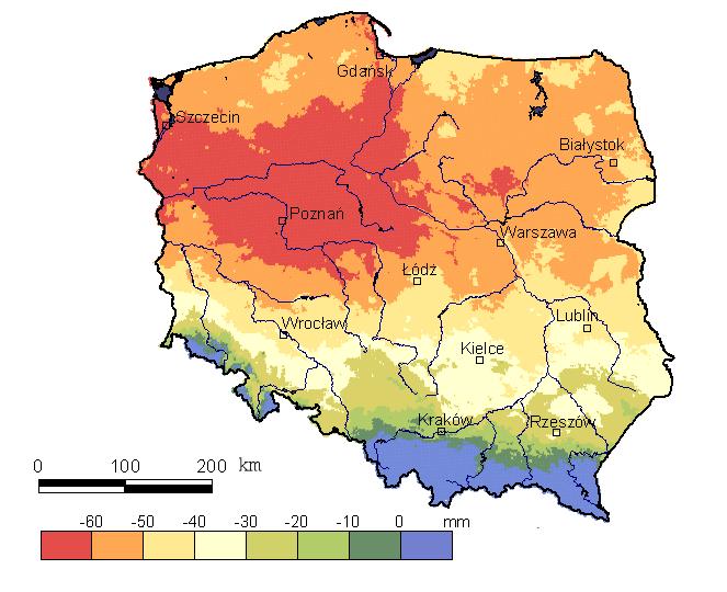 Klimatyczny bilans wodny