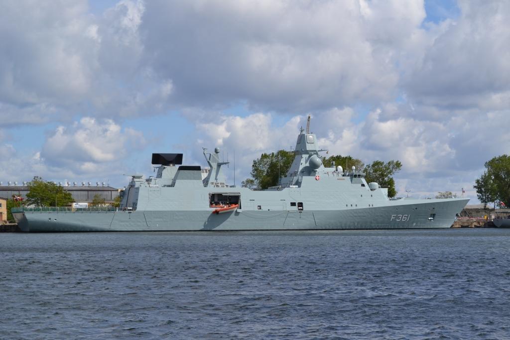 Duńska fregata Iver Huitfeld (F361). Fot. M.