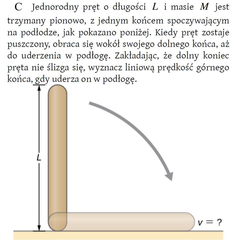 B) C) Płyta CD o masie m i promieniu r wiruje z prędkością kątową ω w płaszczyźnie poziomej wokół pionowej osi przechodzącej przez jej środek.