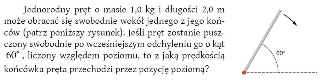 B) Dziewczynka o masie m 1, trzymając w ręce kamień o masie m 2 stoi na brzegu nieobracającej się karuzeli o promieniu R i momencie bezwładności I, która może obracać się bez tarcia.