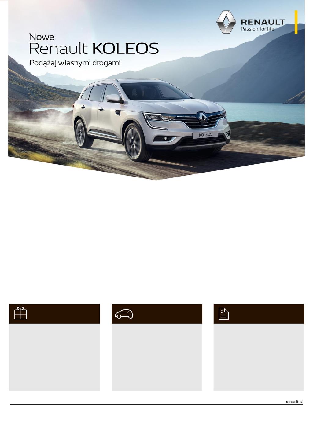2 GAMA 2019 CENA KATALOGOWA W ZŁ SILNIK ZEN INTENS INITIALE PARIS 2.0 dci 175 X-Tronic 4x2 126 900 136 900 151 900 2.