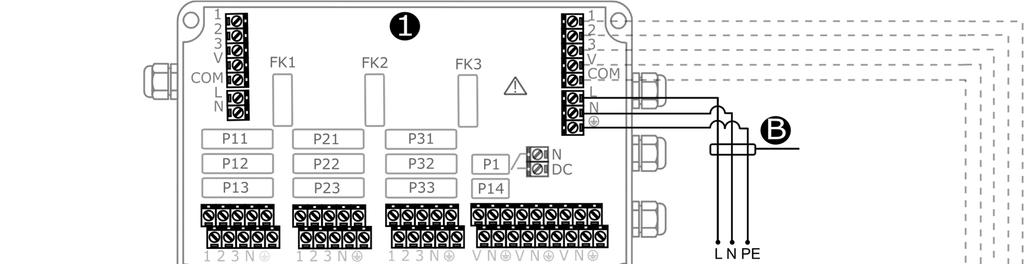 DIAGRAM OF COMBINING THE RX SPLITTERS SCHEMAT ŁĄCZENIA ROZDZIELACZY RX СХЕМА СОЕДИНЕНИЯ RX It is possible to combine max. 3 splitters RX. Możliwe jest łączenie ze sobą max. 3 rozdzielaczy RX.
