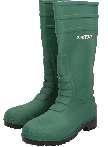 59 Kalosze z podnoskiem stalowym PCV zielone matowe Wellingtons Сапоги резиновые Gummistiefel - wykonane z modyfikowanego PCV - podnosek stalowy - klasa odporności S4/SRC - odporność na oleje, wodę,