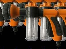 8 Metalowa dysza do podlewania z regulacją Adjustable spray gun Пистолет
