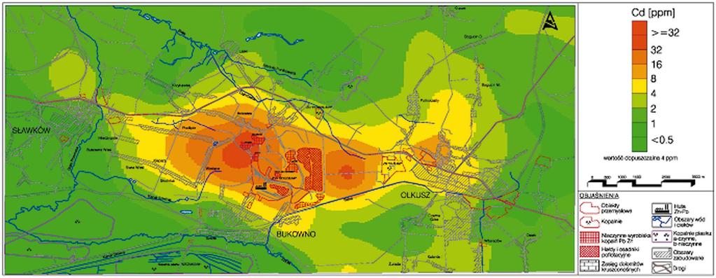 2001) Zastosowanie geostatystyki i GIS do analizy wp³ywu czynników naturalnych i antropogenicznych.