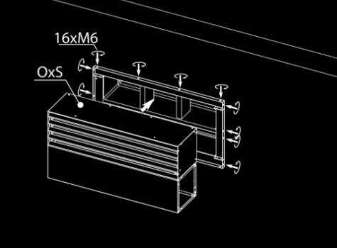 Снять решетку выброса воздуха. Dismount side duct. Zdemontować kanał wyrzuti powietrza Nuimkite šoninį kanalą. Снять канал выходящего воздуха, а также заднюю планку с противоположной стороны.