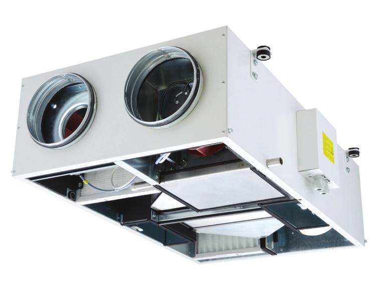 150P EKO Fans phase/voltage [50Hz/VAC] ~1, 230 exhaust power/current [kw/a] 0,055/0,52 fan speed [min -1 ] 4480 supply