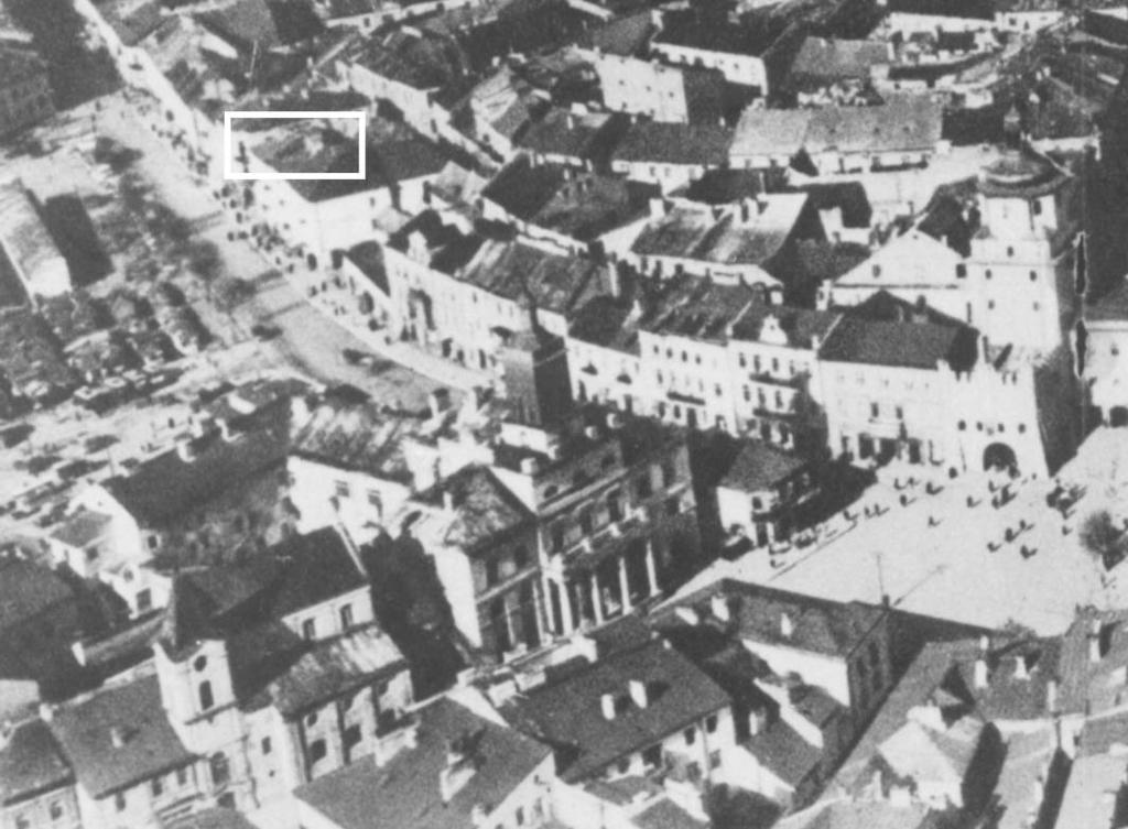 the 1930s, Nowa street, Fragment panoramy