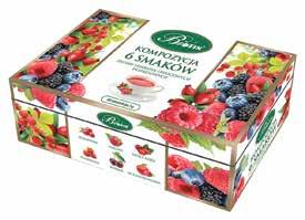 różą, z maliną 100 g