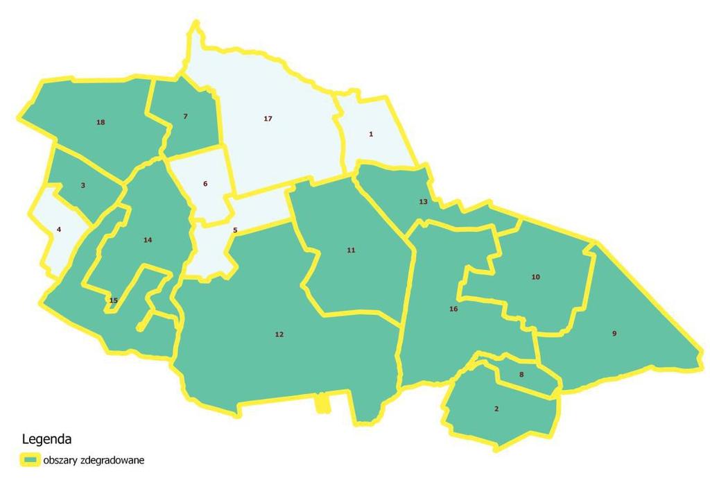 Milejczyce II (8 zjawisk), Nowosiółki (8 zjawisk) Pokaniewo (7 zjawisk), Pokaniewo Kolonia (7 zjawisk), Rogacze (8 zjawisk), Wałki (11 zjawisk).