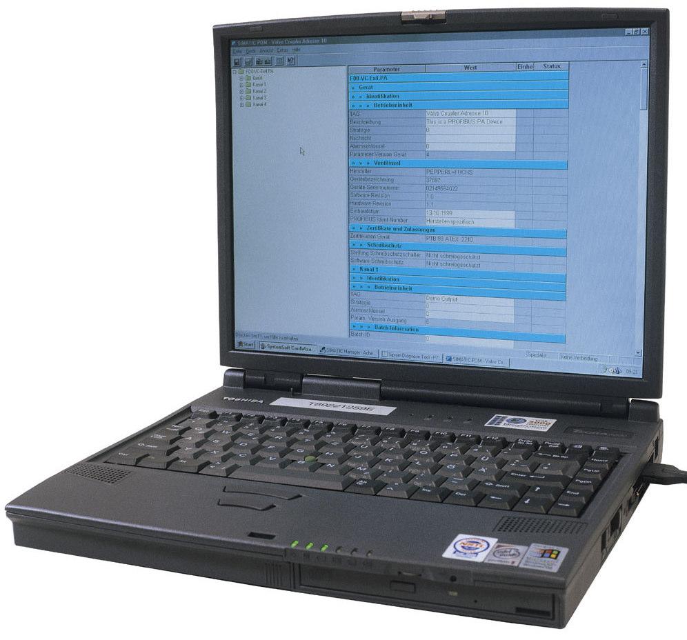 Parametryzacja urzdze obiektowych typowa sytuacja przepływomierz parametryzowany przez interfejs PROFIBUS interfejs HART przetwornik cinienia parametryzowany poprzez