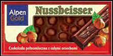 Milka różne smaki: biała, bakalie,