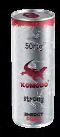 CENA 1 99 3,00 KOMODO Energy Drink