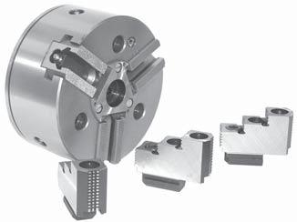 3-JAW CHUCK - FLAT BACK MOUNTING - SERRATION 90 3-SZCZĘKOWE - OSADZENIE CYLINDRYCZNE - SZCZĘKI PODSTAWOWE Z ZĄBKAMI 90 Type / Typ 2404-M Spare parts - see page 12 Części zamienne - patrz str.