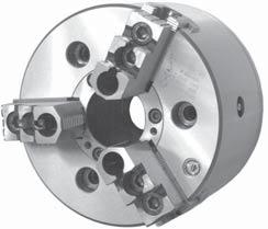3-JAW CHUCK - FLAT BACK MOUNTING - SERRATION 90 3-SZCZĘKOWE - OSADZENIE CYLINDRYCZNE - SZCZĘKI PODSTAWOWE Z ZĄBKAMI 90 Type / Typ 2405-M Spare parts - see page 21 Części zamienne - patrz str.