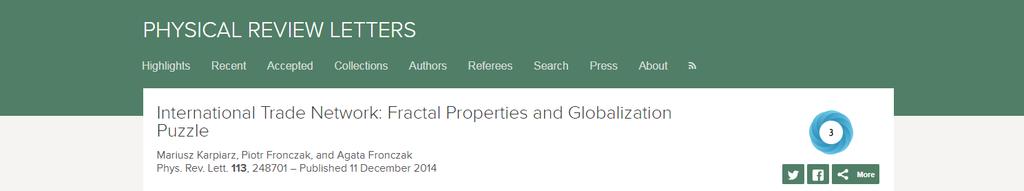 Globalization puzzle in the gravity law of trade Piotr Fronczak, Agata Fronczak, and