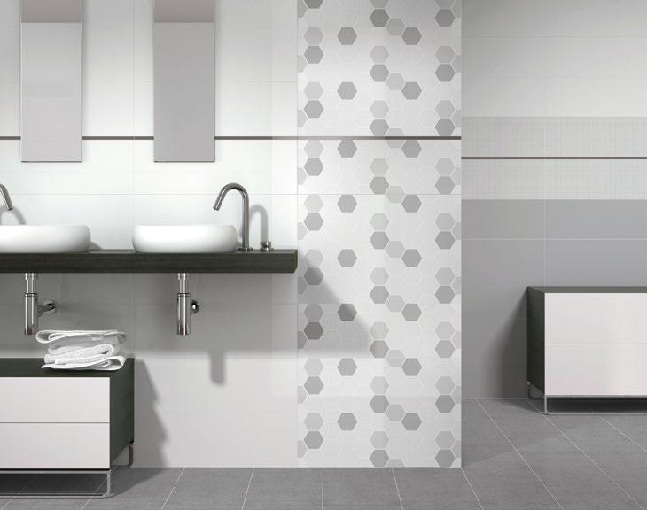 Cristal bianco Pepitka 24,4x74,4 cm Decor ścienny / wall decor