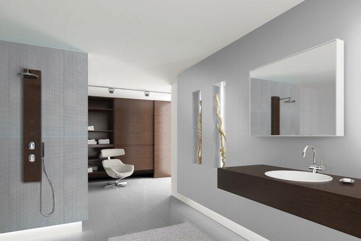 Cristal bianco Modular 12,1x74,4 cm Listwa dekoracyjna / decorative