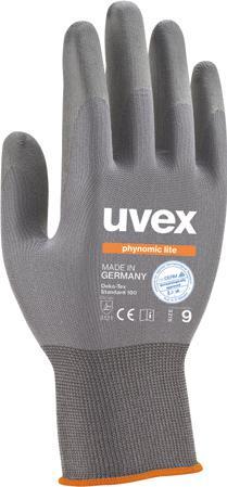 Zagrożenia mechaniczne Obszar zastosowania: prace precyzyjne/prace ogólne 3121 3121 60040 60041 uvex phynomic lite uvex phynomic lite w najlżejsze rękawice ochronne w swojej klasie redukujące uczucie