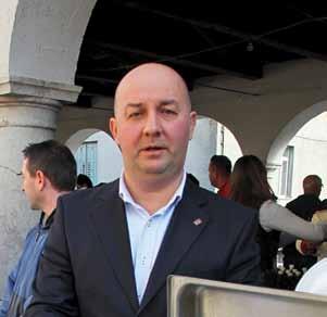 Svečana ceremonija Anton Fućak (četvrti slijeva) U Mariji Bistrici, u svetištu Majke Božje Bistričke, početkom ljeta održana je svečanost primanja 21 novog člana u viteške pripravnike, te promaknuća