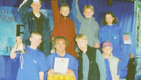 ZWYCI ZCY REGAT GRUPY B W 2003 ROKU Puchar Bydgoskiej uczniczki, Kr giel 1. Jakub Krawczyk UKS eba 2. Wyszomir Janikowski SEJK Pogoƒ Szczecin 3.