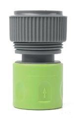 STANDARD GARDEN HOSE FITTINGS / ARMATURA OGRODOWA ➋b Used for connection in hose end. Insert spraying equipment for water flowing while pull it for stopping water. Suitable for 13 mm hose.