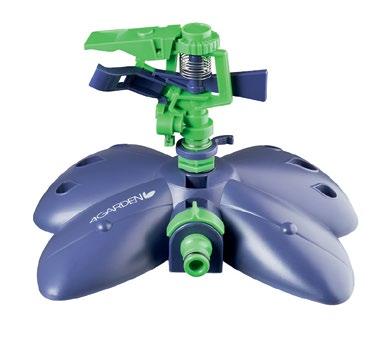 STATIC SPRINKLER ZRASZACZ OGRODOWY STATYCZNY 06821 Spray nozzle for garden watering. Smooth water stream control from fine mist to strong waterflow.