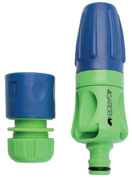 PREMIUM SPRAY GUNS & SPRINKLERS / PISTOLETY NAWADNIAJĄCE I ZRASZACZE +TPE* High impact-resistant plastic body construction coated with soft TPR rubber for comfort use.
