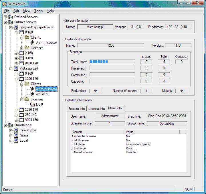 spowoduje pełną instalację programu spss statistics 17.