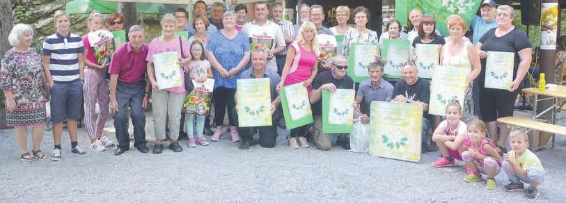 Blagajano za spodbudo k ohranjanju kulturne dediščine kozolcev pa je prejela Marija Garafolj iz Velike Ligojne 5.