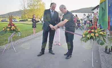 fekalna kanalizacija in javna razsvetljava, ki sedaj pokrivata celoten kraj Gabrje.