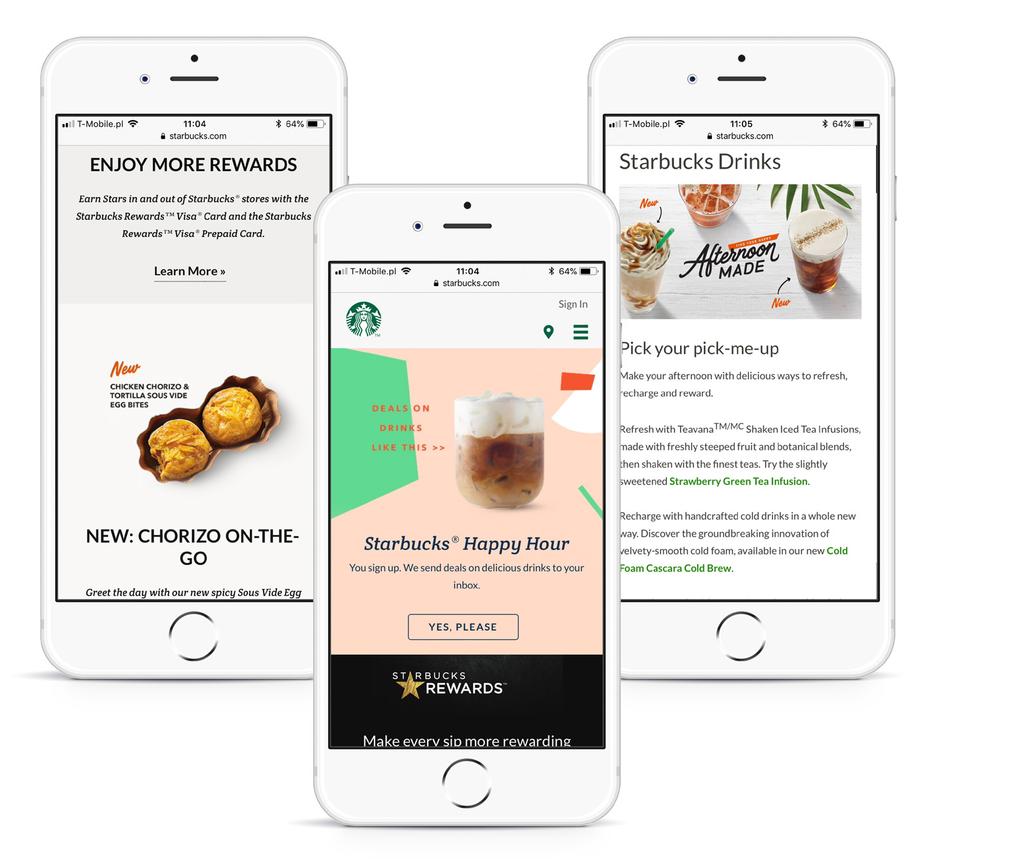 Źródła: https://formidable.com/work/starbucks-progressive-web-app/ https://mspoweruser.