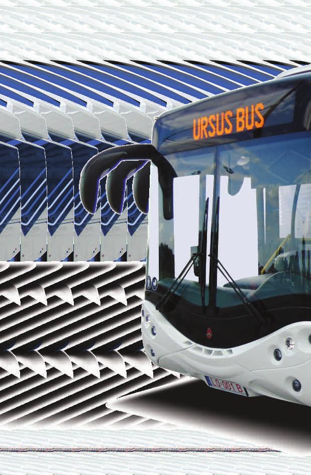URSUS CITY SMILE AUTOBUS ELEKTRYCZNY Z OGNIWAMI WODOROWYMI PODSTAWOWE DANE : - Całkowita liczba miejsc: 75+1 - Siedzących: 28+1 - Stojących: 47 WYMIARY: - Długość: 12 000mm - Szerokość: 2 550 mm -