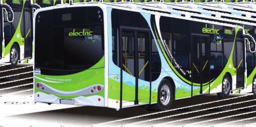 na innym pojeździe elektrycznym trolejbusie.