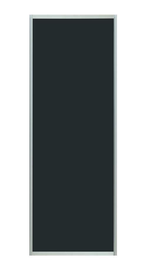 CZARNY MODUŁ ŚCIENNY - TYP OCTANORM Black wall module, Type - Octanorm Wymiary: W 248 cm D 100 cm.