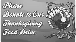 Christmas Wafers are available for purchase in the sacristy after weekend Masses or at the Parish Office. Thanksgiving Food Drive St.