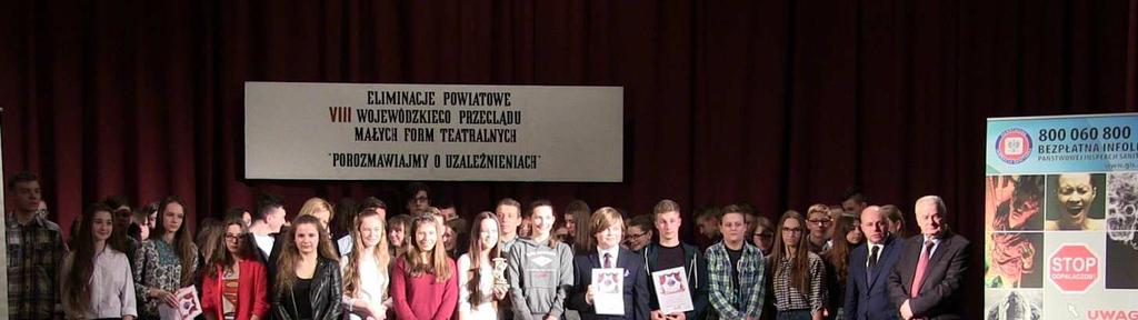 W eliminacjach powiatowych udział wzięło 9 zespołów teatralnych z terenu powiatu niżańskiego.