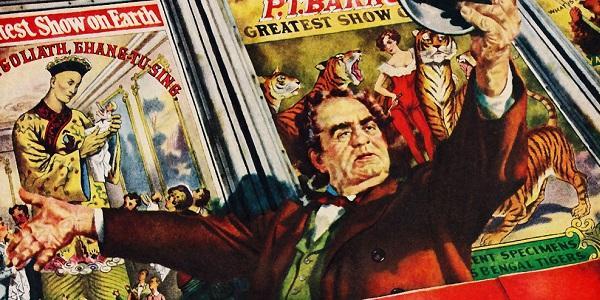 Król cyrku i Szekspir promocji twórca nowoczesnego publicity Phineas Taylor Barnum