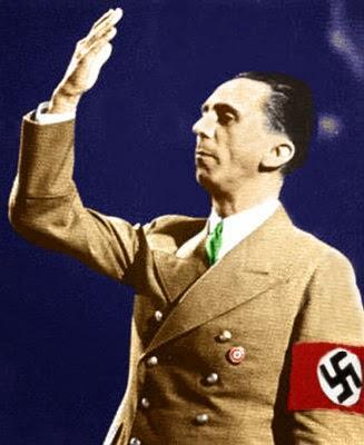 Reichsminister für Volksaufklärung und Propaganda Tylko ten osiągnie sukces, kto potrafi sprowadzić problemy do najprostszej postaci, i kto ma odwagę, żeby zawsze powtarzać je w tej uproszczonej